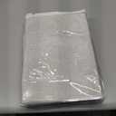 EMEMA Ivory White Linen Blackout Curtains 84 inch Length 2 Panels for Bedroom Living Room Thermal Insulated 100% Black Out Linen Drapes Room Darkening Curtains Luxury Decor for Window, 42 x 84 Inch