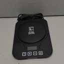 Sourdough Starter Warmer Mat - 24H Timer - Precise 1F Thermostat Control (70-100F) - Smart Memory Warming On/Off - Fits Jars Up to 40oz - Perfect for Home Baking (Black)