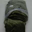 JellyMoni Blanket And Pillowcase Twin, green 2 Pieces Luxury Soft Microfiber Sheets Set for Twin Size Bed