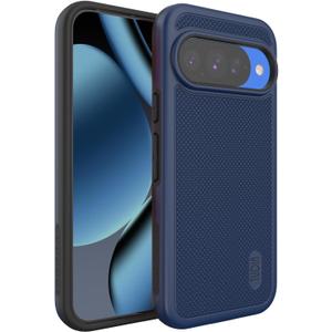 TUDIA MergeGrip Case for Google Pixel 10 / Pixel 10 Pro Cases 2025  [Military Grade Drop Tested] Dual Layer Rugged Slim Shockproof Heavy Duty Protective Phone Cover - Indigo Blue