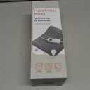 Heating Pad for Period Cramps, Heating Pad for Back/Neck/Shoulder Muscle Pain, 6 Heating & 4 Timer Setting, Auto Shut Off, Dry/Moist Heat & Machine Washable, Birthday Christmas Gifts for Women Mom Size: 12'' x 24''