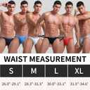 KAREN SPACE Sexy Athletic Supporters Men's Underwear Breathable Jockstrap Mens Cotton Thong (S)