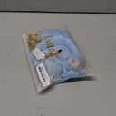 Sexy Choker Corset Underwire Lace Sheer Garter Stockings Babydoll Lingerie Set with Thong 4 Piece Outfits (Large, Light Blue)