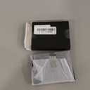 RUNBOX Wallet for Men Slim Rfid Leather 2 ID Window With Gift Box (Carbon Black-15 slots)