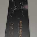 MZOO Luxury Sleep Eye Mask for Side Sleeper Men Women, Zero Eye Pressure 3D Sleeping Mask, Light Blocking Patented Design Night Blindfold, Soft Eye Shade Cover for Travel, Purple