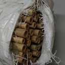 VEVOR Natural Rolled Bamboo Fence, Eco-Friendly Privacy Screen - 4 ft H x 6 ft L x 0.75 in D, Decorative for Garden, Backyard, Balcony, Patio, Pool Side