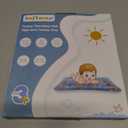 Infinno Inflatable Tummy Time Mat Premium Baby Water Play Mat for Infants and Toddlers Baby Toys for 3 to 24 Months, Strengthen Your Baby's Muscles, Portable (Blue)