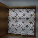 TianTianUp 1/ 2 Inch PVC Flange, 25 Pack - Polyvinyl Chloride Pipe Fittings, Table Screw Caps, for DIY PVC Rod Holder Projects, Making Storage Shelves, Support Feet