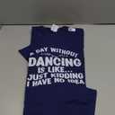 Funny Dance Art For Teen Girl Kids Women Dancer Dance Lovers T-Shirt L