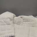 Smiry Non Slip Couch Armrest Covers for Dogs, Fuzzy Pet Couch Arm Covers for Sofa Pet Friendly, Soft Sofa Slipcovers Recliner Chair Arm Protector Washable (Beige, 27.6" x 27.6")