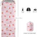 QOOMO Camping Sleeping Bags,3 Season Warm & Cool Weather,Lightweight,Waterproof Sleeping Bags for Adults & Kids,Traveling,and Outdoors,Camping Gear Equipment