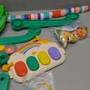 Baby Gym & Play Mat, Tummy Time & Activity Mat Toys, Infant to Toddler Play Piano Mat, 0-12 Months (Green)