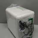 CUTIEWORLD Mini Beverage Fridge for Office, White