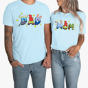 Mouse Dad Shirt Mom Shirts Magical Family Matching Outfits Mom and Dad Graphic Tees Mother Day Tshirt, Size XL