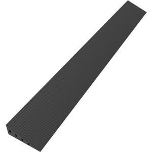 1.6" Rise Rubber Threshold Ramp for Doorways, Wheelchair Ramp for Home Entrance, Door Threshold Ramp for Wheelchairs, Walkers, Scooters, Strollers – Cuttable & Non-Slip Rubber Door Ramp