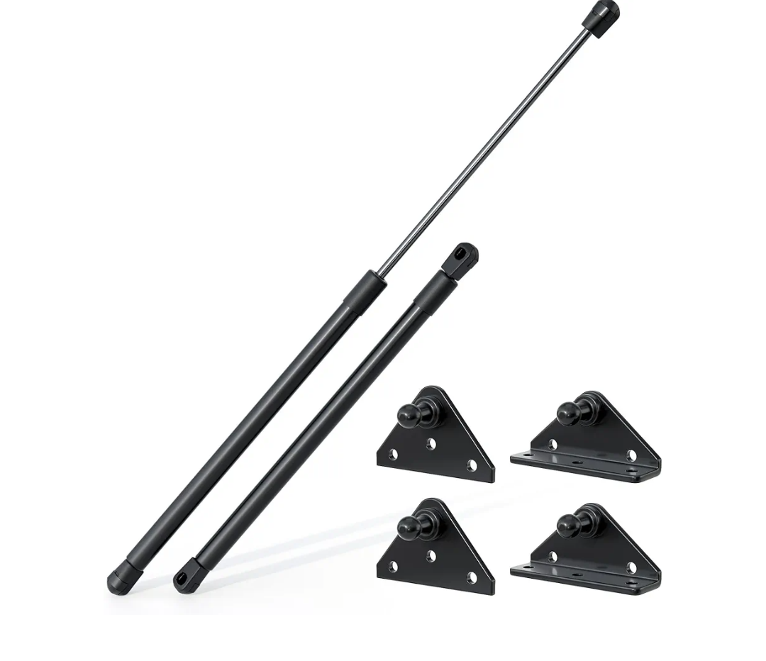 20 Inch 100 lbs Gas Struts with Mounting Brackets for RV Bed Lift, Heavy Duty Shock Springs for Storage Door.(Fit 95-105 lbs Lid)