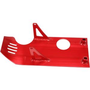 GREHUA Pit Bike Skid Plate Compatible With CRF50 CRF70 XR50 Coolster QG50 QG210 RFZ110 RFZ125 TaoTao DB10 DB14 DB17 SSR SSR110 SSR125 Lifan 50cc 70cc 90cc 110cc 125cc 140cc Aluminum Dirtbike Parts Red