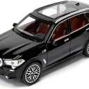Toy Cars 1:32 Diecast Cars,Car Models with Light Sound and Pull Back,Car Toys Birthday Gifts for Boys and Boyfriends (Black), 6.49 x 2.95 x 2.36 inches