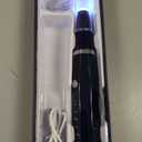 Aquasonic Black Series Ultra Whitening Toothbrush  ADA Accepted Electric Toothbrush- 8 Brush Heads & Travel Case  40,000 VPM Electric Motor & Wireless Charging - 4 Modes w Smart Timer (1 Count (Pack of 1))