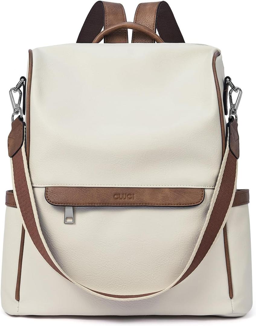CLUCI Womens Backpack Purse PU Leather Anti-theft Fashion Designer Travel Bag Ladies Shoulder Bags | Purse, Fashion, Ladies, Shoulder Bags, Purse, Ladies