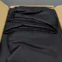 Fitable 8 Pack Rectangle Tablecloths: Stain Resistant Wrinkle Free Circle Table Clothes, Washable Reusable Polyester Table Covers for Wedding Party Birthday Banquet Reception(Black, 90x132 Inch)