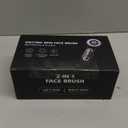 UMICKOO Electric Facial Cleansing Brush, 2Way Rotating Face Scrubber for Daily & Deep Cleaning, 3 Modes, 5 Brush Heads, Rechargeable, IPX7 Waterproof for All Skin Types