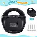 Pangda 2pcs Kids Tricycle Replacement Seat for Toddler Bikes with Mount Screws Kart Seat Drift Cart Saddle for Balance Bike Trikes Cart Black Durable Thickened Adjustable Saddle