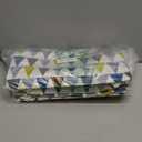 Kanrichu 2pcs Large Wall Hanging Organizer Bag, Linen Fabric Door Hanging Storage Baskets with Pockets, Waterproof Bin for Kitchen, Bedroom, Office, RV Camper (Colors)