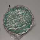 PLENORA Bird Bath for Outside, Metal Birdbath Freestanding Bird Bath & Birdfeeder with 3-Pronged Base, Using for Outdoors Garden Patio Yard, Green