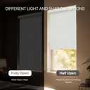 GENIMO Cordless Blackout Roller Shades, 45" W X 72" H, Linen Beige
