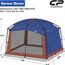 CAMPROS CP Screen House Tent 12 x 10 Ft Screened Mesh Net Wall Canopy