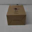 Puff Hide Fan Portable Exhaust fan, Removable Range Hood, Cooking Fume Purifier for and Washable Filter for Indoor BBQ,Hot Pot, Extractor Hood (Gold, Rechargeable)