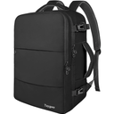 Taygeer Travel Laptop Backpack for Men Women, Airplane Approved Travel Backpack Suitcase with Usb Charging Port, Lightweight College 35l Luggage Bag 15.6inch Laptop Mochila Gifts for Business,Black