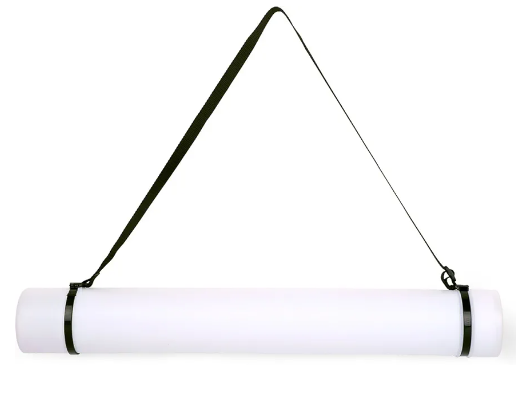 TRANSON Durable Poster Storage Tube with Straps 24"-40" Extendable for Blueprints, Artwork, Maps, Posters Color White TRANSON Durable Poster Storage Tube with Straps 24"-40" Extendable for Blueprints, Artwork, Maps, Posters Color White