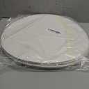 qiqee 9-Packs Cake Boards Round 12 Inch White Cake Circles Rounds Base Food-Grade Cardboard Cake Plate（Thinner But Stronger）