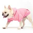 3 x KOOLTAIL Dog Hoodie for Small Medium Large Dogs, Ultra-Warm & Soft Winter Fall Fleece Dog Hooded Sweatshirt Clothes Sweater, Lightweight Pullover Coat for Boy Girl Bulldog Pitbull Puppy Cats,Pink S