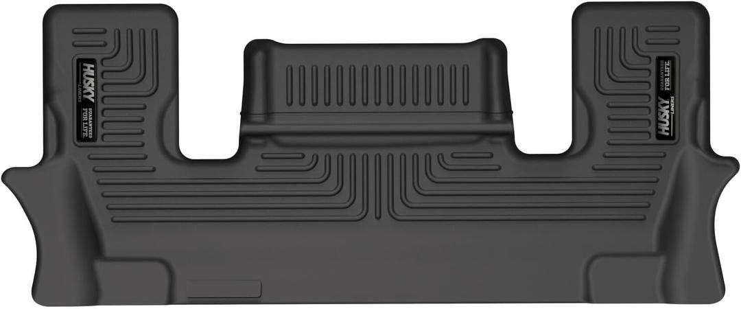 Husky Liners Weatherbeater Floor Mats | Fits 2020-2026 Ford Explorer w/2nd Row Bucket w/Floor Console or 2nd Row Bench | 3rd Row, 1-pc Black - 19321
