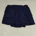 FOREYOND Women's Plus Size Board Shorts Quick Dry Swim Shorts High Waisted Swim Pants with Pockets Liner Trunks (3X-Large Plus, Navy)