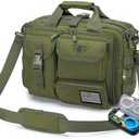 Stypos Tactical Messenger Bag,14inch/15.6inch/17.3inch Briefcase for Man Military Laptop Bag, Flight Work Bags for Pilots