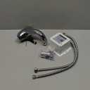 Charmingwater Touchless Bathroom Sink Faucet, Motion Automatic Sensor Faucet with Hole Cover Plate, Chrome