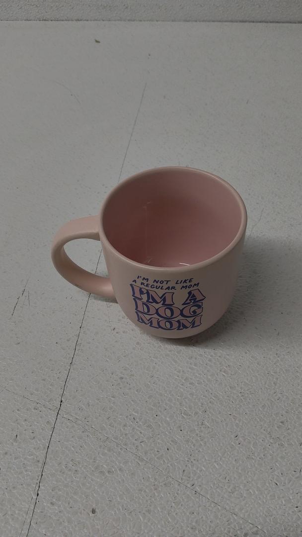 Dog Mom Mug Funny Puppy Lover Retro Pet Graphic Novelty Coffee Cup 16Oz
