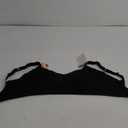 Warner's Women's Easy Does It Underarm-smoothing With Seamless Stretch Wireless Lightly Lined Comfort Bra Rm3911a (Large, Rich Black)