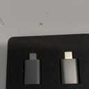 MoKo USB C to USB Adapter 10Gbps, USB C 3.2 Gen 2 Male to USB A Female Adapter Compatible with iPhone 15 Pro Max, MacBook Pro, iPad, iMac and Thunderbolt 4/3 Devices, Fit Side by Side, 2 Pack