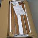 Wire Shelf Covers, Bamboo Wire Rack Covers for Pantry, Closet (4pcs, 32" W x 12" D)