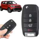 Replacement Keyless Entry Remote Car Key Fob for Kia Soul 2014 2015 2016 2017 2018 2019, 4-Button, FCC ID OSLOKA-875T, OE 95430-B2100 (PSD), 433MHz 60 Chip, Smart Proximity Fob