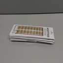 10 x Gloss Nail Strips|Uv Free|22 Pcs,Gel Nail Stickers|Long Lasting Two Weeks and Easy to Apply&Remove|Golden Spot