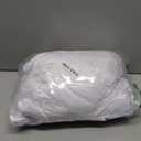 10x10FT White Curtains for Parties White Fabric Curtain Backdrop Wedding Ceremony Party Home Window Decorations 5ft x 10ft, 2 Panel KUNS053 (09#)