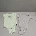 Baby Unisex Baby Cotton Bodysuits, 2 Pack(Sage Green, Grey), 18 Months