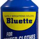 Bluette Concentrated Liquid Laundry Bluing 32 Fl Oz – Restores Whiteness & Brightness for Your Laundry, Safe & Gentle on Fabrics, Eco-Friendly Fabric Whitener for All Laundry Types