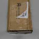 Amerdeco 10 Pack Brushed Satin Nickel Square Kitchen Cabinet Knobs Cabinet Hardware Single Hole Cabinet Pulls Gold Drawer Knobs and Pulls for Bathroom Cabinets ZH0019